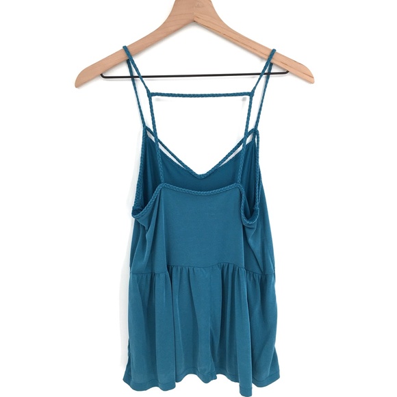 American Eagle outfitters AEO Tank Top Blue Soft & Sexy strappy modal S women's - Picture 16 of 16